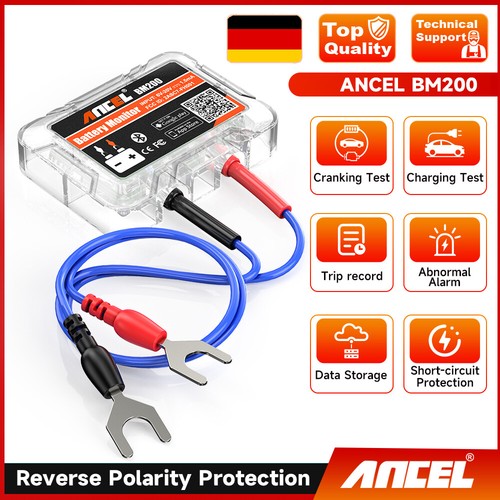 Ancel kfz diagnosegerät - ancel, akku